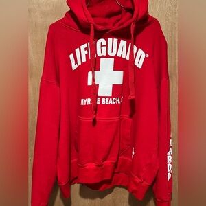 Authentic Myrtle Beach Lifeguard sweatshirt size youth Large
